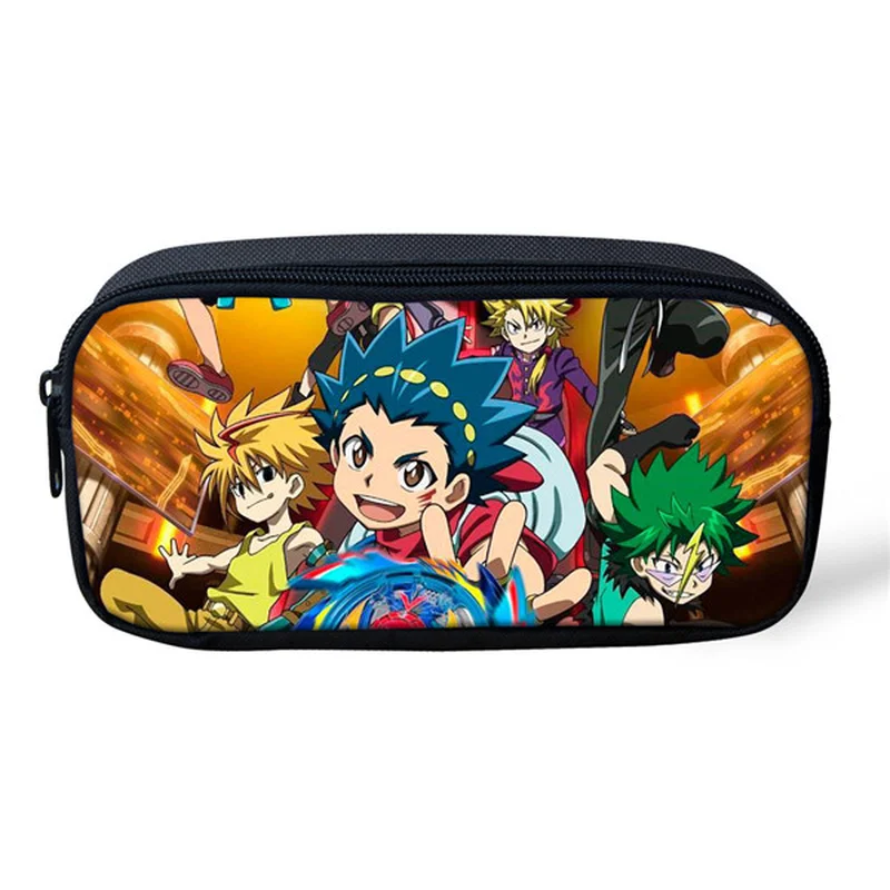 

New Anime Beyblade Burst Pencil Box For Kids Small Pencil Holder Child School Pen Pouch Women Cosmetic Case School Gifts