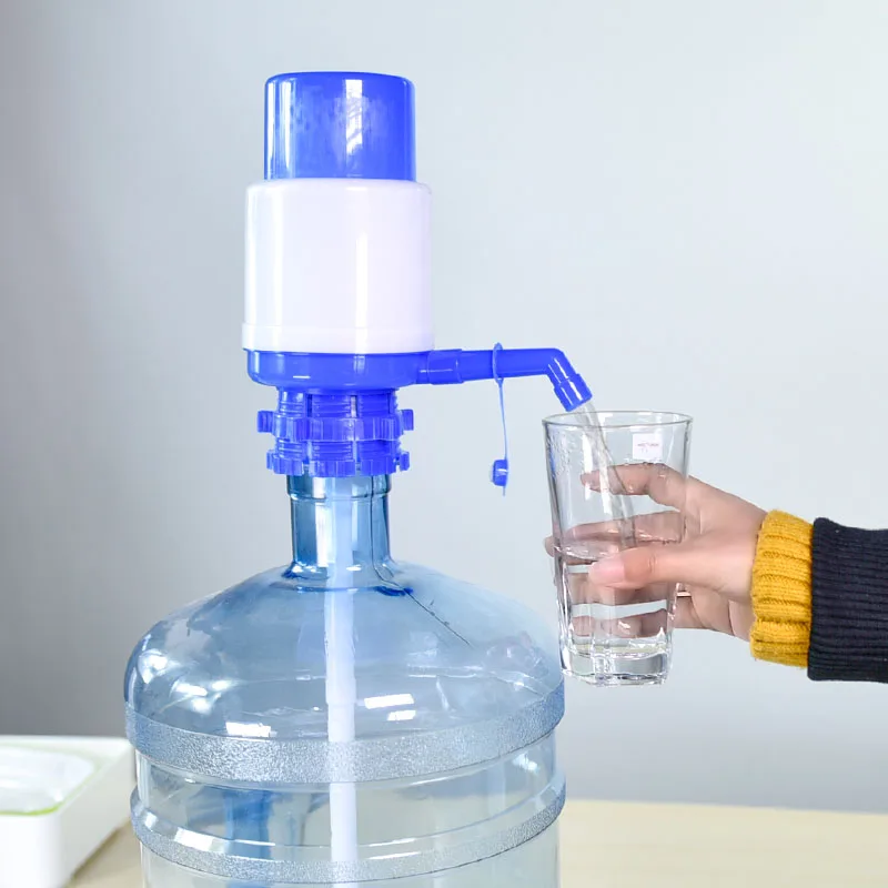 

48PCS/Carton Portable Bottled Water Pump Plastic Manual Hand Press Drinking Water Dispenser Hand Press Water Pump