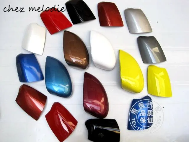

Painted or unpainted car outside rearview mirror cover cap, plastic block, indicator lamp accessories For Ford 2009-2017 Fiesta