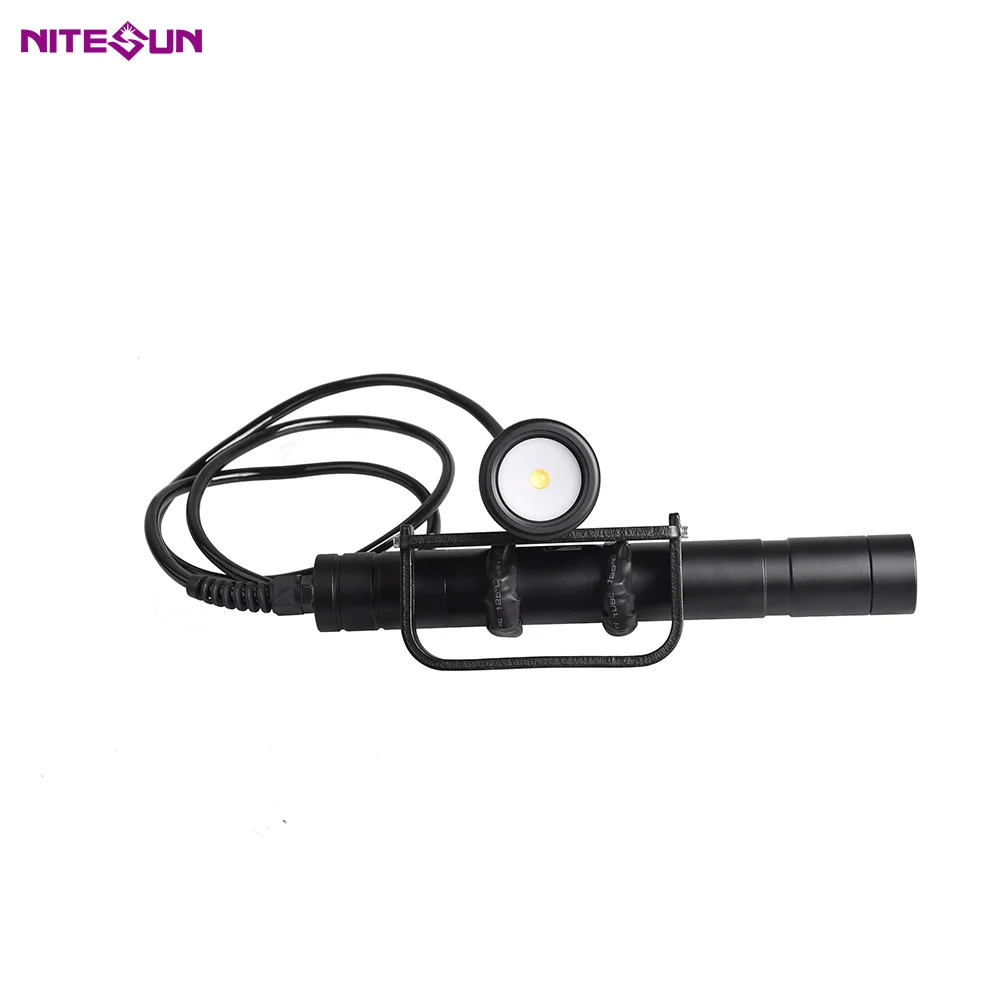 Фотовспышка для дайвинга NITESUN DIV09V CREE XM L2(U4) 6500K макс. 150 лм подводный фонарь метров с