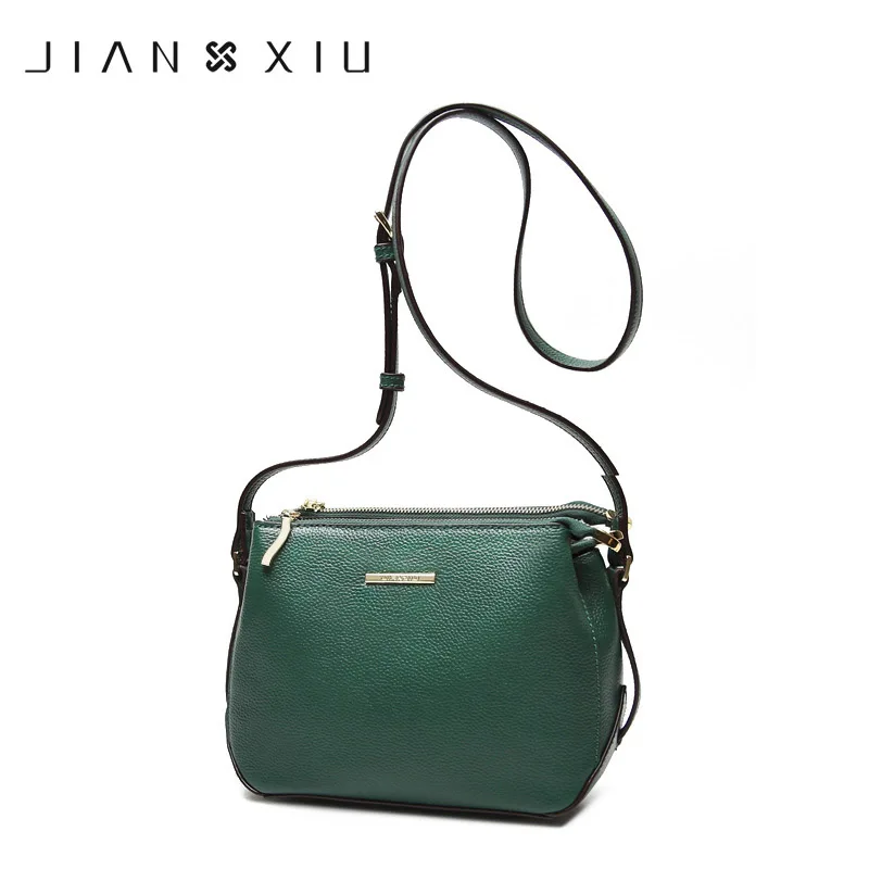 

JIANXIU Genuine Leather Bags Bolsa Bolsos Mujer Sac a Main Women Messenger Bag Bolsas Feminina 2019 Small Shoulder Crossbody Bag