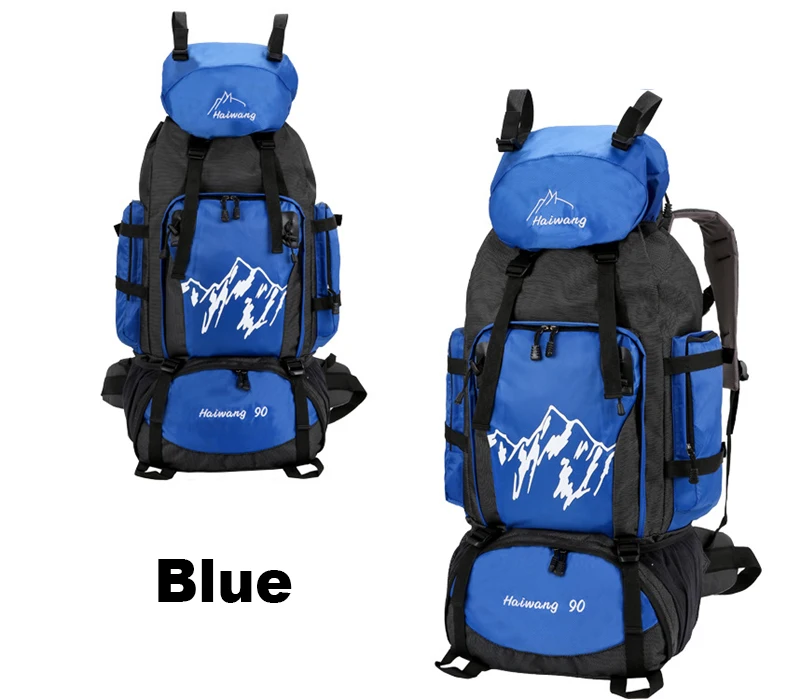 Нейлоновый 90L рюкзак для путешествий альпинистская походная сумка рюкзак для уличного спорта рюкзак для альпинизма