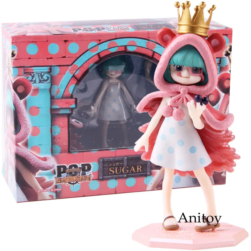 P O P One Piece Sugar Sailing Again 10th Anniversary Pvc One Piece Anime Action Figure Collectible Model Toy Anitoy Toys Statues Collectives Figures And More