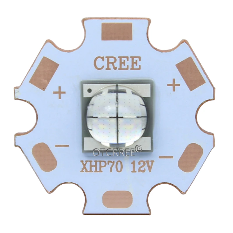 1 шт. 7070 20 Вт 6V12V светодиодный сменный Cree XHP70.2 SST-90 светодиодный излучатель синий 450nm автомобильный светильник диодный чип светильник с медной печатной платой