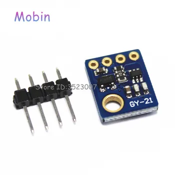 

20PCS/LOT GY-21Temperature Sensor Module Low Power Humidity Sensor with I2C IIC Interface SI7021 High Precision Free shipping