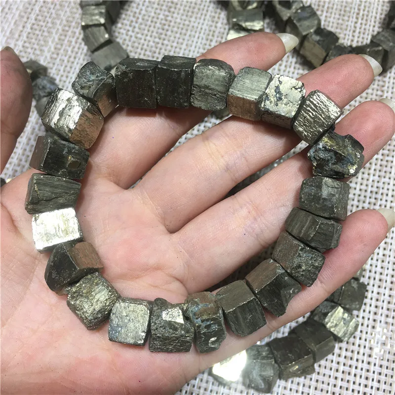 minerals stones Chalcopyrite bracelet for healing gifts (5)