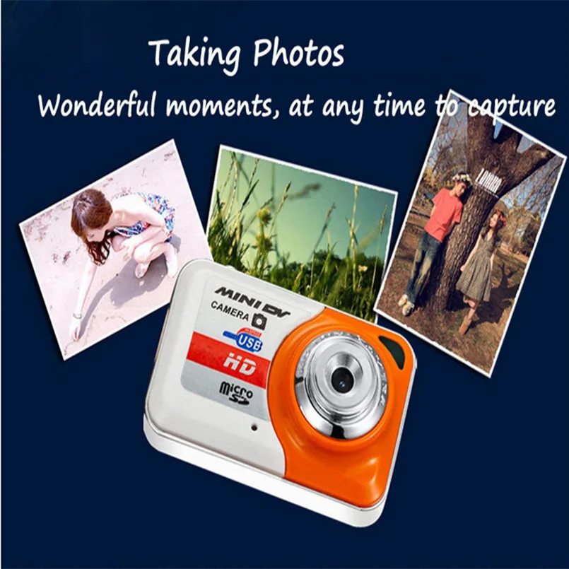 HD Ultra Portable 1280X1024 Mini Camera X6 Video Recorder Digital Small Cammera Support AVI video Mini HD Digital Camera 40AP2512