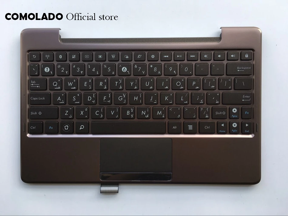 

AR Arabic Laptop Keyboard with C shell for ASUS EP101 TF101 TF201 TF201T TF700T top palmrest Upper cover AR Layout