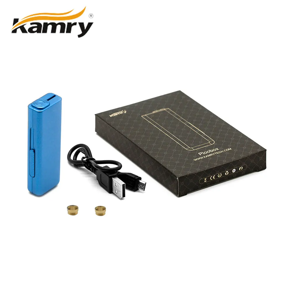

Kamry Ploobox Heating Kit with 310mAh Battery Fit PLOOM Series Atomizer Cartridge Compact Size Electronic Cigarette Vape