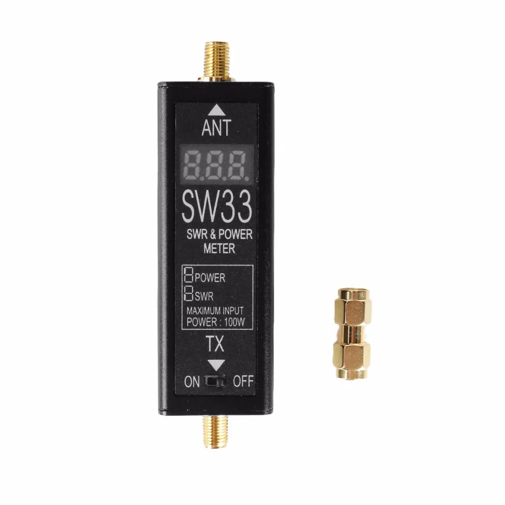 SURECOM SW33 VHF/UHF мини Мощность измеритель коэффициента стоячей воды радио