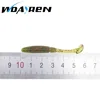 WDAIREN 20 pcs/pack Fishing Lure 5.6CM/0.8g T Tail Fish SwimBait plastic worm carp fishing soft artificial bait FA-049 ► Photo 2/5