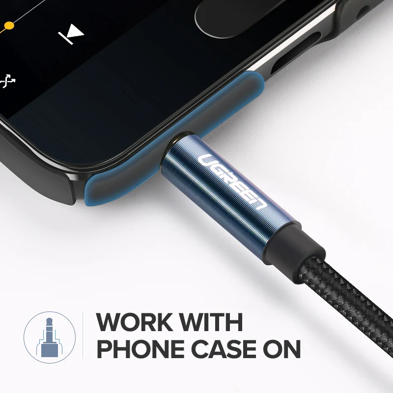 Ugreen Jack 3.5 Audio Cable 3.5mm Speaker Line Aux Cable for iPhone 6 Samsung galaxy s8 Car Headphone Xiaomi redmi 4x Audio Jack Ugreen Jack 3.5 Audio Cable 3.5mm Speaker Line Aux Cable for iPhone 6 Samsung galaxy s8 Car Headphone Xiaomi redmi 4x Audio Jack