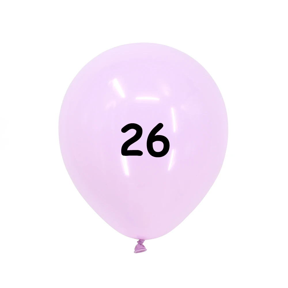 100 шт 10 дюймов конфеты Макаруны латексные шары, гелий воздушные шары для вечерние, свадьбы, дня рождения, детские игрушки, вечерние шары - Цвет: Macaron balloon 26