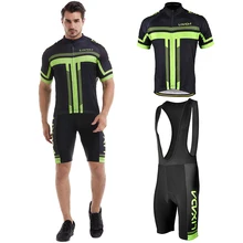 Men's Short Sleeve Cycling Jersey Padded Bib Short Set Cycling Cloth Set Mens Bicycle Clothing GEL Breathable Pad Bib Short Sets veobike men women country series short sleeve jersey gel padded bib shorts breathable sport suit bike bicycle cycling jersey set