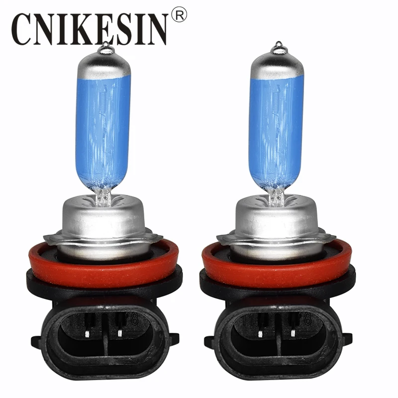 

CNIKESIN car Halogen lamp H8 LED bulb 2PCS Automobiles Universal 55W headlight light DC-12V signal lamp High Power car styling