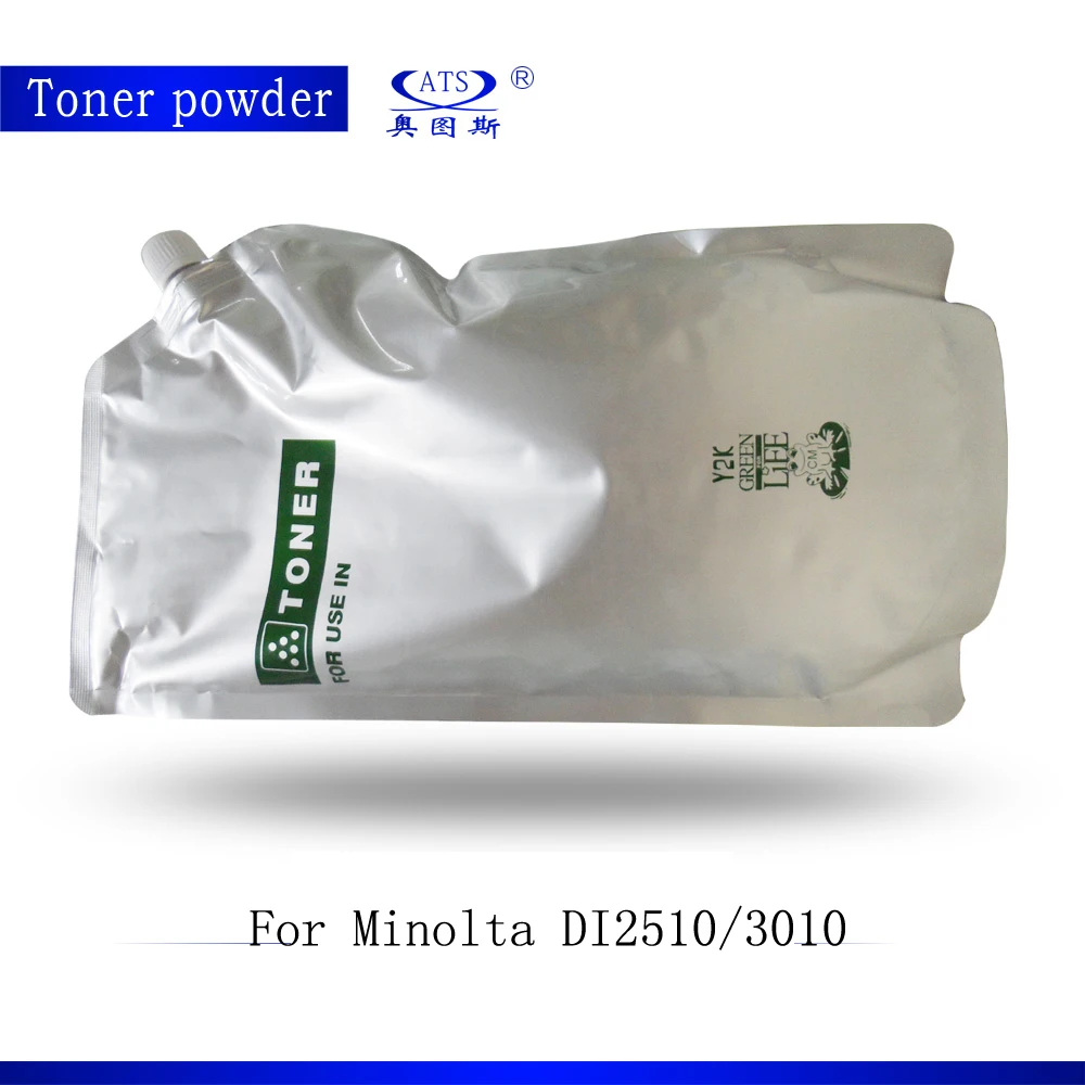 

1PCS 1KG Toner Powder Photocopy machine For Minolta DI 2510 3010 copier parts DI2510 Toner Powder
