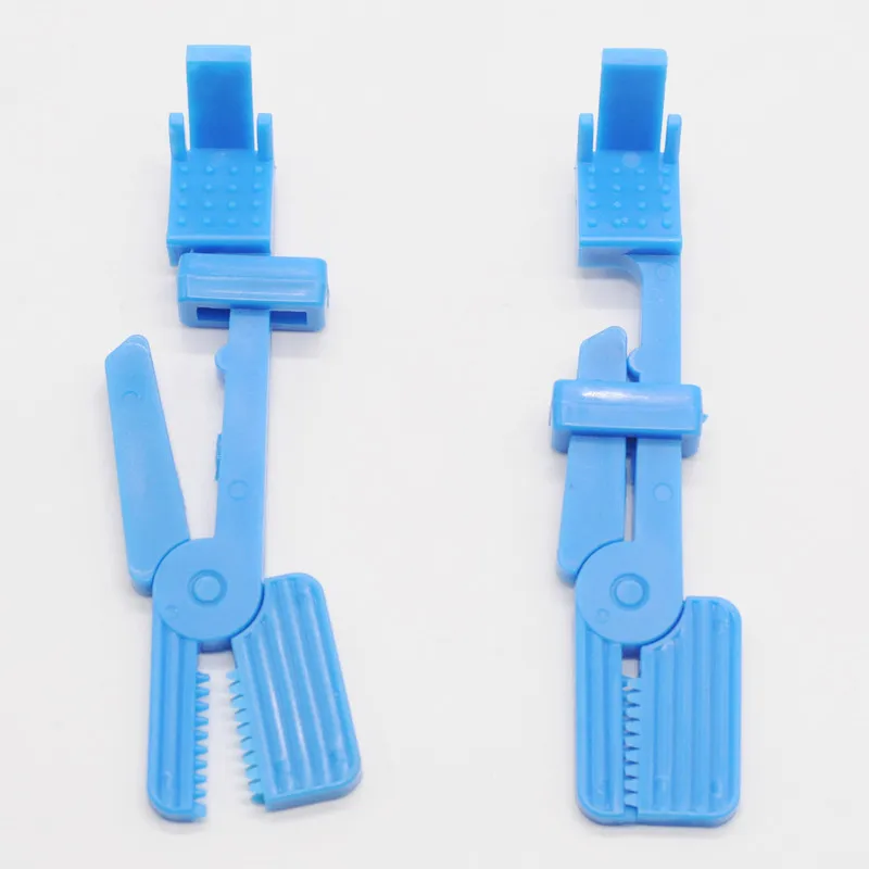 

Dental Lab Plastic Snap X-Ray Film Radiograph Holder Clip Blue