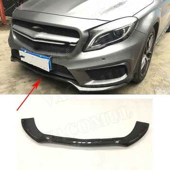 

Carbon Fiber Car Racing Front Lip Bumper Spoiler for Mercedes Benz GLA 2015-2018