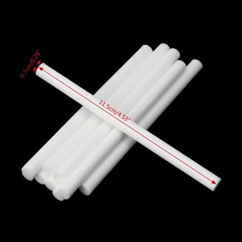 

10Pcs 7mmx115mm Humidifiers Filters Cotton Swab for Humidifier Aroma Diffuser