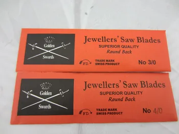 

Free Shipping 144pcs/pack double sword sawblades, 2/0 jewelry sawblade, gold gem cutting blade,dental frame rotary sawblade