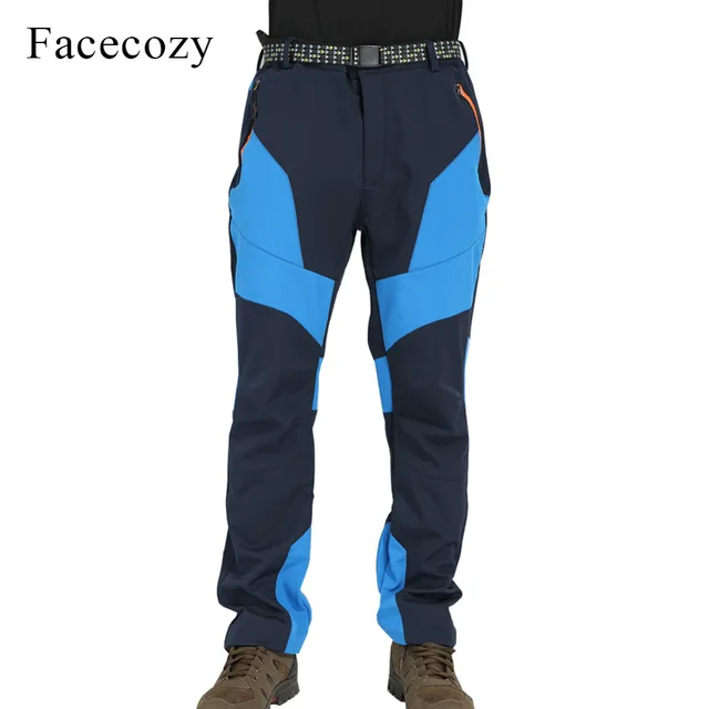 Best Price Facecozy Men Winter Fleece Hiking Pants Trekking Camping Outdoor Sportswear Male Patchwork Softshell Trouser Windproof Warm Pant Best Price Facecozy Men Winter Fleece Hiking Pants Trekking Camping Outdoor Sportswear Male Patchwork Softshell Trouser Windproof Warm Pant