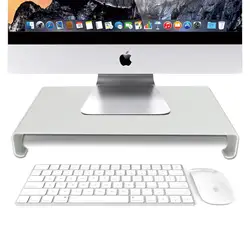 Алюминий подставки Рабочий стол Док держатель кронштейн для Apple iMac/Tablet/MacBook Pro/PC/Тетрадь Base портативный подставка Малый