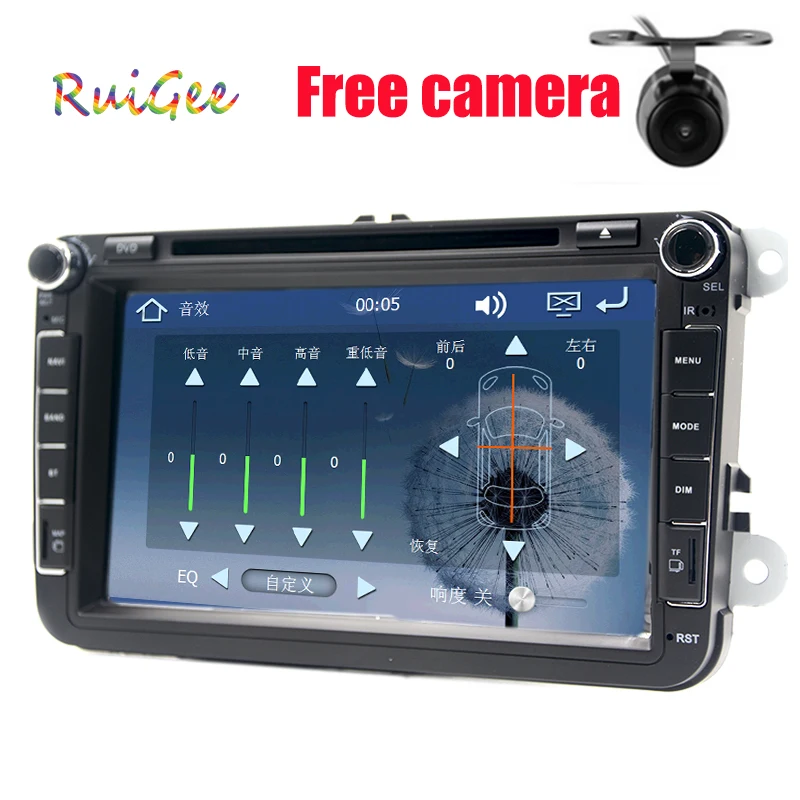 Perfect In dash 8 inch FOR Vokswagen Navigation VW GPS Radio Car CD DVD For JETTA TIGUAN TOURAN Bora EOS GOLF 5 6 7 4 mp3 radio Player 2