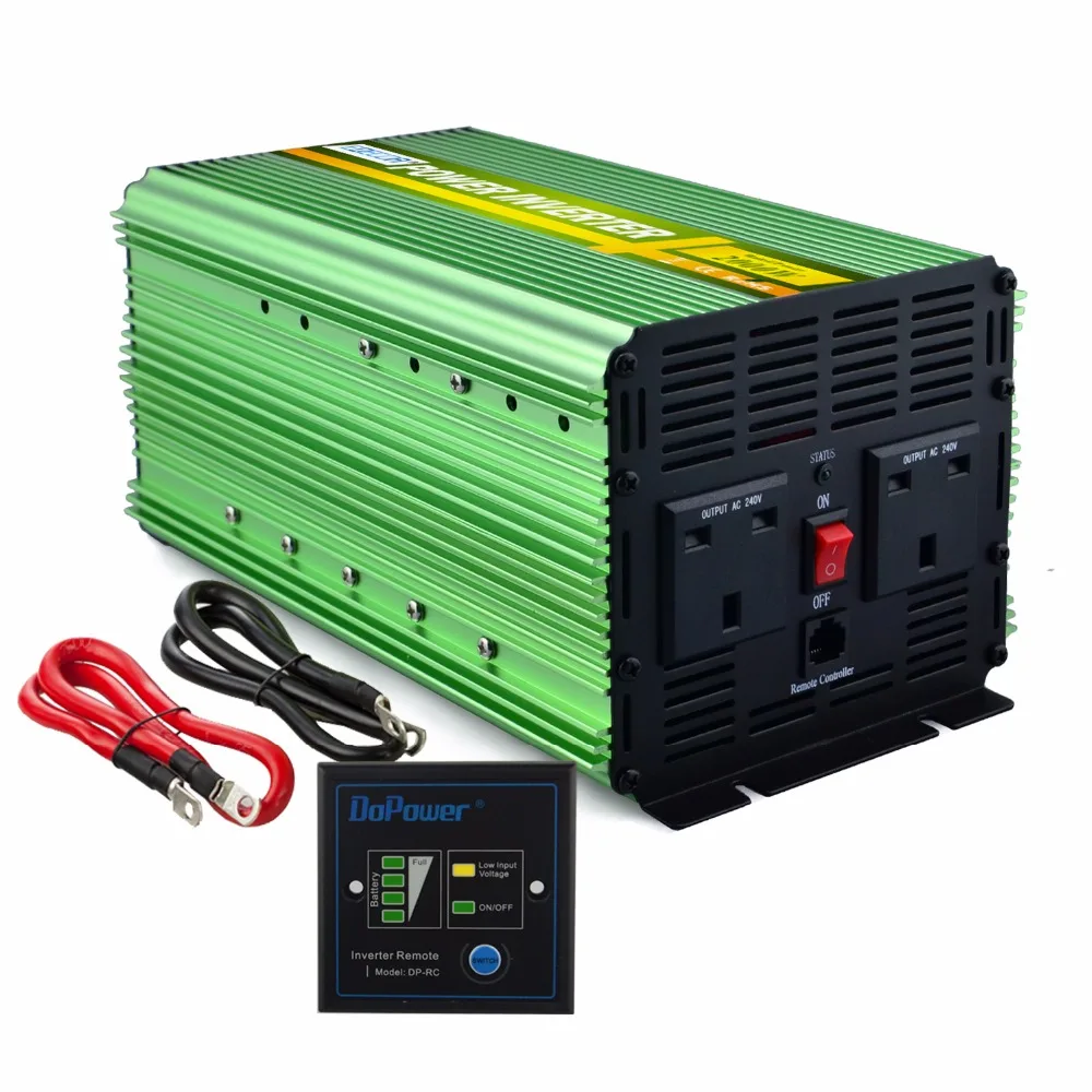 EDECOA 3000W Power Inverter (6000W Peak) - 12V DC To 120V AC, LCD Display, For Car & Camping