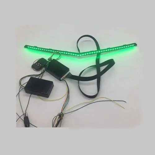 

Free Shipping V Shape RGB Multicolor LED Scanner Knight Rider Light