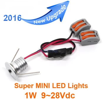 

DC3V Constant Current Mini LED Downlight DC9-28V /AC85-277V Constant Voltage Recessed LED Spot Light 100-130LM 1W cabinet led