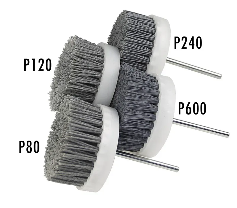 Abrasive wire nylon wheel
