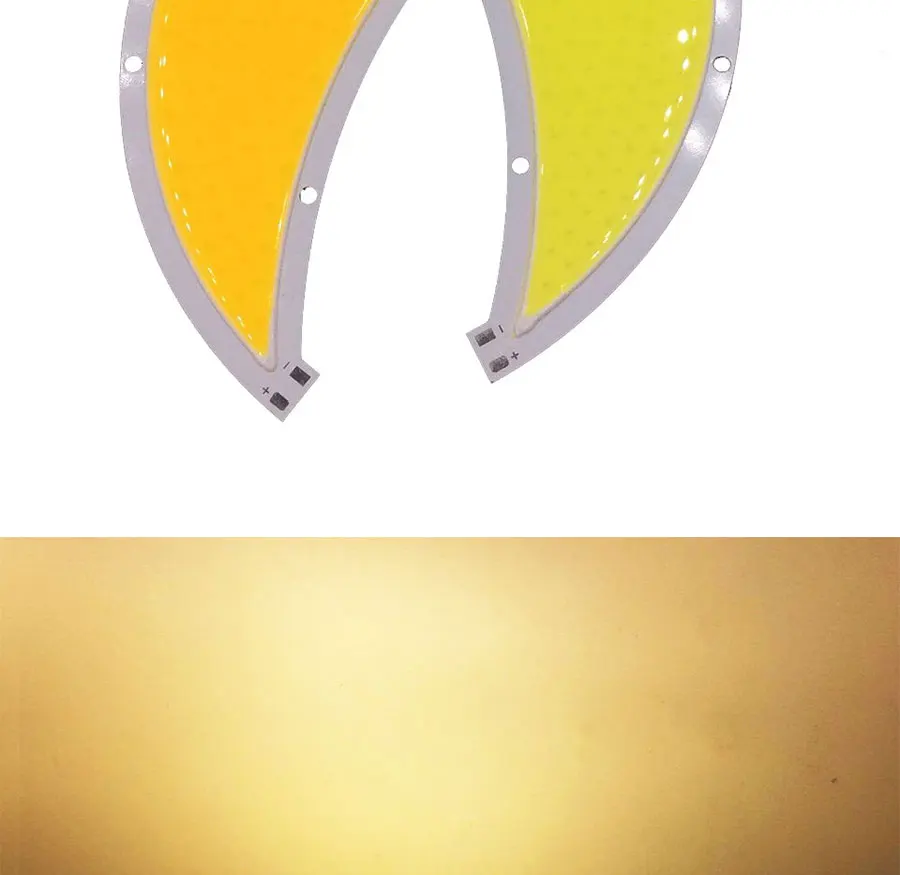 50W Moon COB LED Light Lamp Warm White Cold White DC12-14V 180MM Diameter Luniform Bulb led (8)