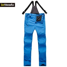 DrMundo Winter waterproof men Sling snowboarding pants thicken outdoor ski pants fleece snowboard trousers men skiing snow pants
