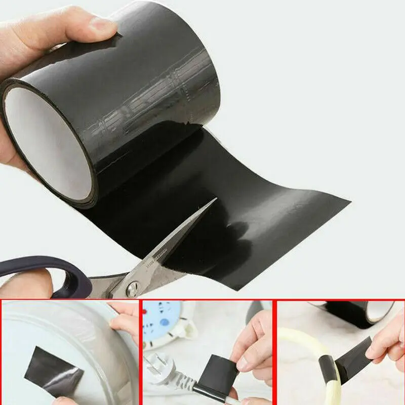 

1.5m Super Strong Waterproof Stop Leaks Tape Patch Bond Seal Repair Stop Leak Performance Self Fiberfix Adhesive Tape