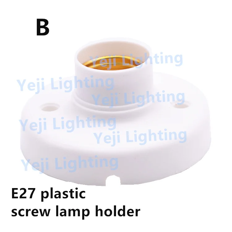 Пластиковый держатель для потолочного светильника E27|plastic lamp holders|lamp holderceiling light