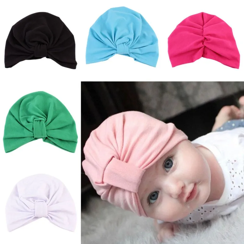 

Winter Warm Boys Girls Candy Colo Hat Caps Infant Bohemian Style India Hats R 1-5 Years Baby