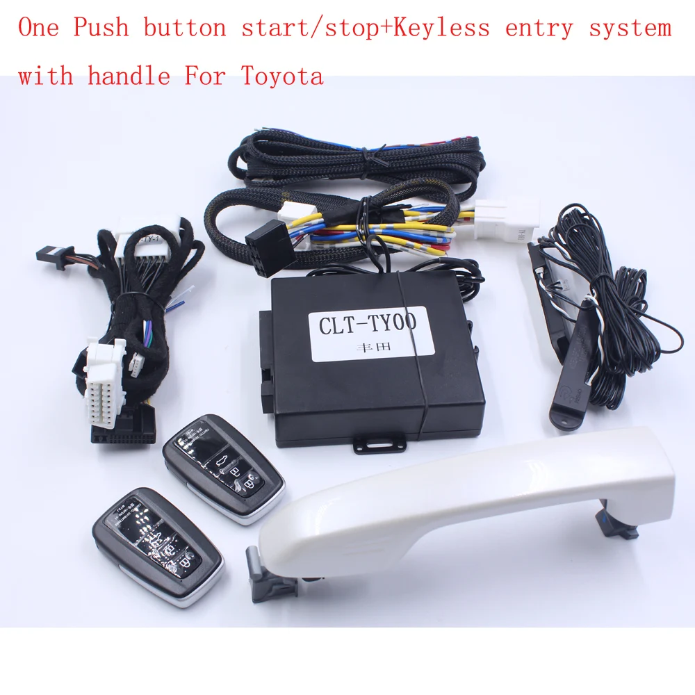 

For Toyota Highland Car One Push button engine start/ Stop system and PKE Keyless Entry system (Year 2009-2018