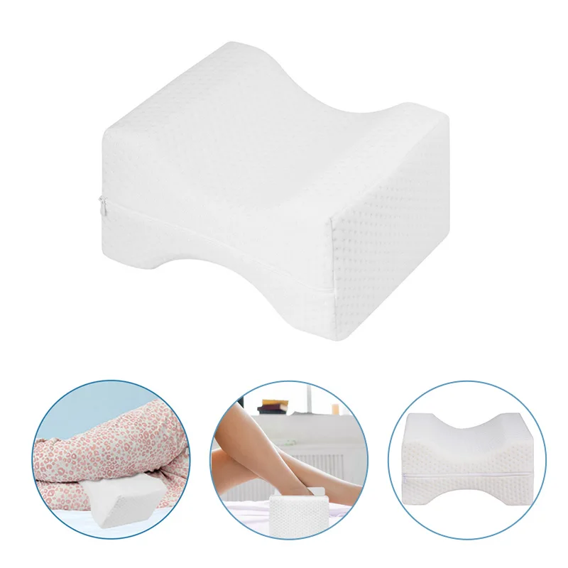 

Orthopedic Memory Foam Knee Wedge Pillow for Sleeping Sciatica Back Hip Joint Pain Relief Contour Thigh Leg Pad Support Cushion