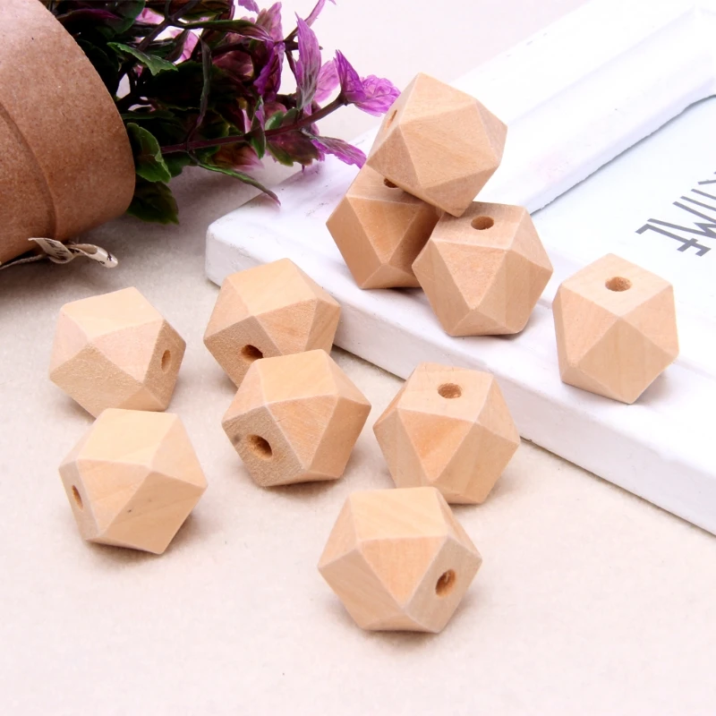 10 шт. деревянные бусины для прорезывателя зубов 10/16/20 мм|teethers for babies|baby wooden teetherbaby