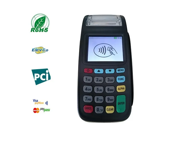  Grey Color Cheap Price Portable Mifare Reader POS Terminal 8210 with GPRS3G for Optional 8210