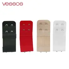 10 шт. удлинение для бретель бюстгальтера застежка крючок эластичный 2 ряда 2/3 крючки конвертер Регулируемый