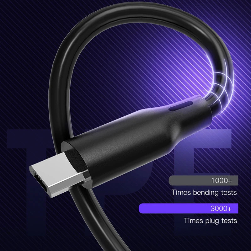 ACCEZZ USB кабель для зарядки данных Шнур для Android Micro USB для samsung S6 S7 Edge Xiaomi Redmi huawei телефон зарядное устройство кабели