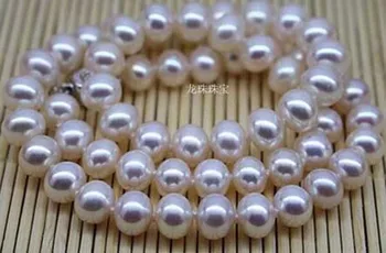 

classic 9-10mm south sea white pearl necklace 19inch Pearl Necklace
