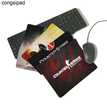 

congsipad Counter Strike Global Offensive Wallpaper Gaming Rectangle Silicon Durable mini small Mouse Pad Computer Mouse Mat