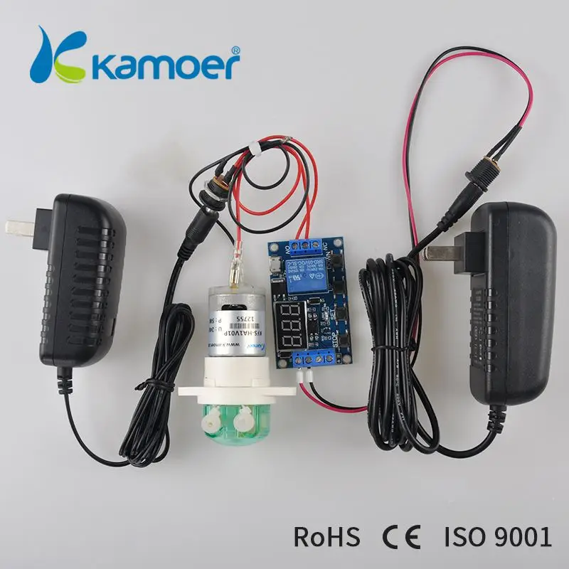 KAMOER CT001 микронасос таймер задержки переключения модуль для двухпроводных микронасосов(жидкий перистальтический насос, мембранный насос
