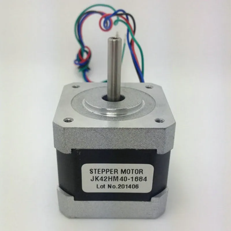 

3pcs 0.9 degree Nema 17 stepper motor 1.68A 0.33N.m 40mm 42HM40-1684 Nema17 stappenmotor 4-lead for 3D printer