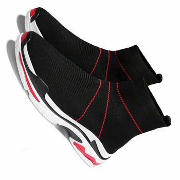 

men outdoor running shoot men training jogging socks shoes men running sneakers