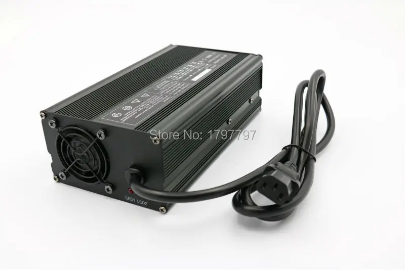 110V/230VAC 72V(87.6V)DC 6Amp Aluminum Casing LiFePO4 Battery Charger