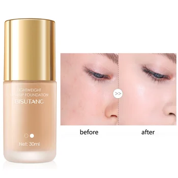 

Liquid Foundation Makeup Gentle CMoisturizing Cover Blemishes Even Skin Color Face Foundation Waterproof Liquid Foundation