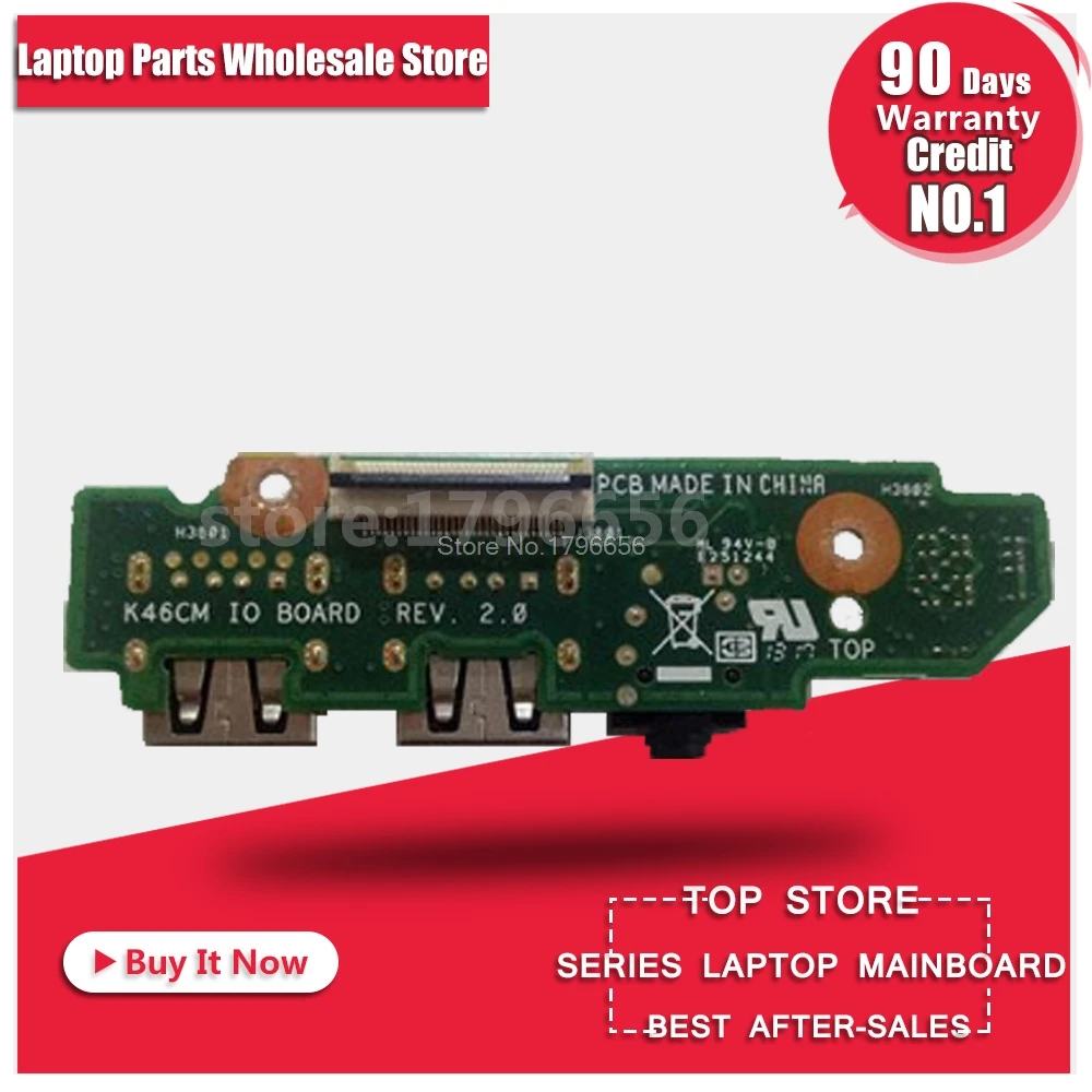 Оригинал для S46C K46 K46CM R405C A46C Usb порт плата аудио работает|work work|work board |